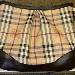 Burberry Haymarket Check Hartham Crossbody Bag